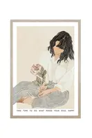 Nástěnná dekorace v rámu home & lifestyle