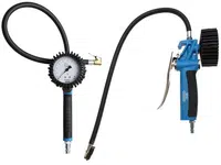 BGS Technic BGS 55410 Pistole 0 ÷ 10 Bar pro huštění pneumatik. Cejchovaná