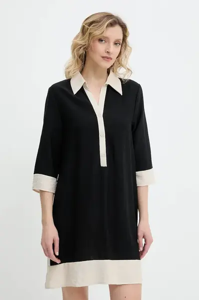 Lněné šaty Answear.LAB