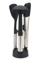 Sada kuchyňských doplňků se stojánkem Joseph Joseph Elevate Fusion Steel 4-pack