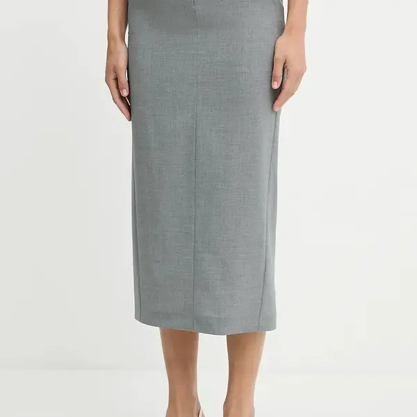 Vlněná sukně BOSS Vulera