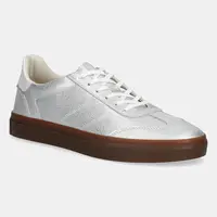 Kožené sneakers boty Vagabond Shoemakers CODY stříbrná barva, 5944-183-79