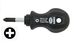 Šroubovák Phillips křížový krátký (různé velikosti) - Narex Bystřice Velikost: PH3