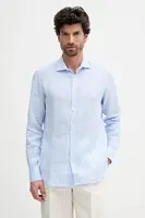 Lněná košile MC2 Saint Barth