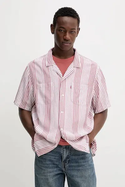 Košile Levi's S/S CLASSIC CAMPER