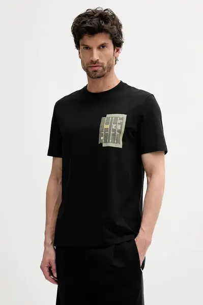 Bavlněné tričko BOSS Orange Te_Container