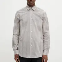 Bavlněná košile Paul Smith pánská, béžová barva, regular, s klasickým límcem, M1R-901U-P02635