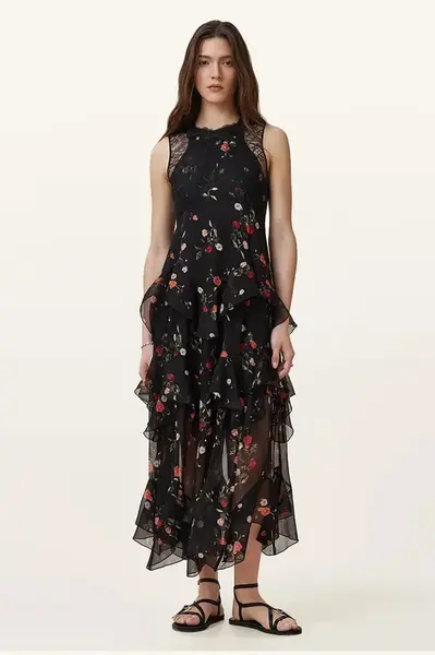 Šaty AllSaints QUINN