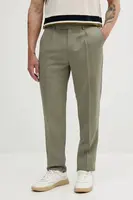 Kalhoty s příměsí lnu Marciano by Guess MAX