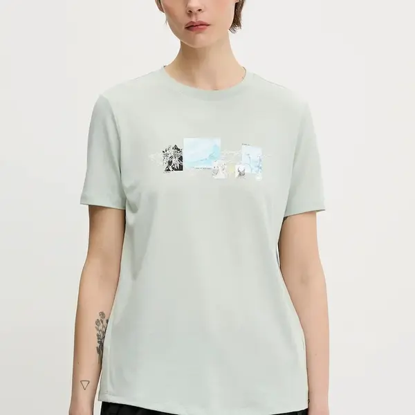 Sportovní triko Mammut Mountain dámské, zelená barva, 1017-06510