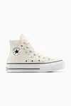 Kecky Converse Chuck Taylor All Star Lift béžová barva, A13522C