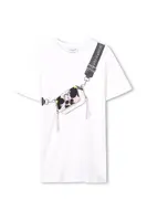 Dětské bavlněné šaty Marc Jacobs růžová barva, mini, W60530