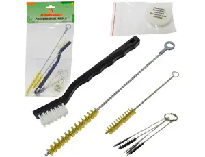 Sada na čištění lakýrnických pistolí HVLP, 12 kusů - JONNESWAY AS-0026