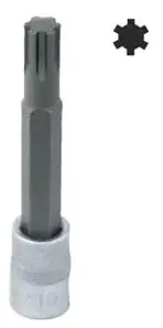 Zástrčná hlavice RIBE, 1/2", velikost M12, délka 100 mm - JONNESWAY S63H4312 Velikost: M12