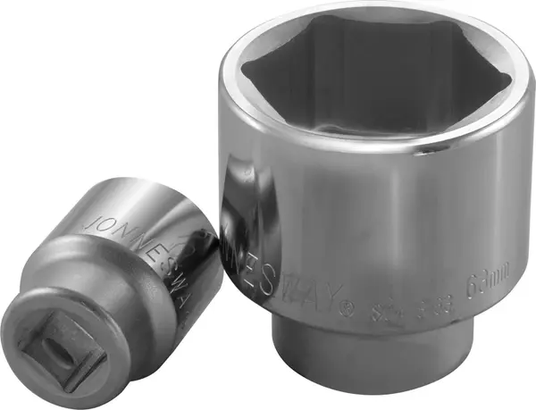 Nástrčná hlavice 1", 6-hranná, 36mm - JONNESWAY S04H8136 Velikost: 41 mm