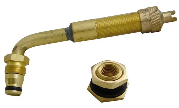 Ventily pro EM pneumatiky, různé velikosti - Ferdus Varianta: úhel 80 stupňů. délka 129 mm