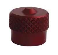 Ventilové čepičky hliníkové, různé barvy - Ferdus Barva: červená