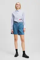 Bavlněné riflové kraťasy Karl Lagerfeld IKON