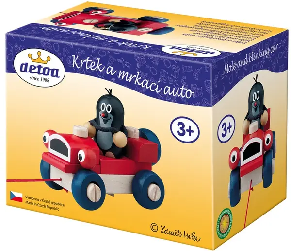 Krtek a mrkací auto
