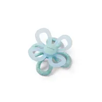 Babyono Kousátko silikonové Flower - modrá