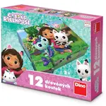 Dřevěné kostky Gábi