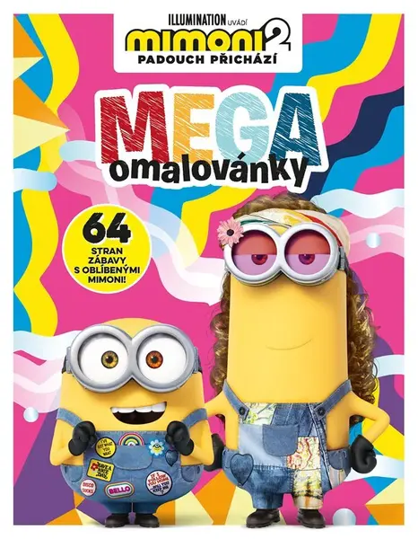 Mimoni 2 Mega omalovánky