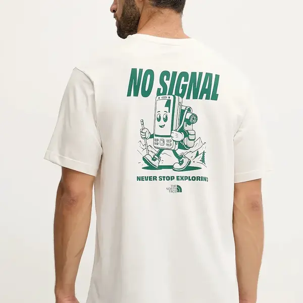 Bavlněné tričko The North Face No Signal