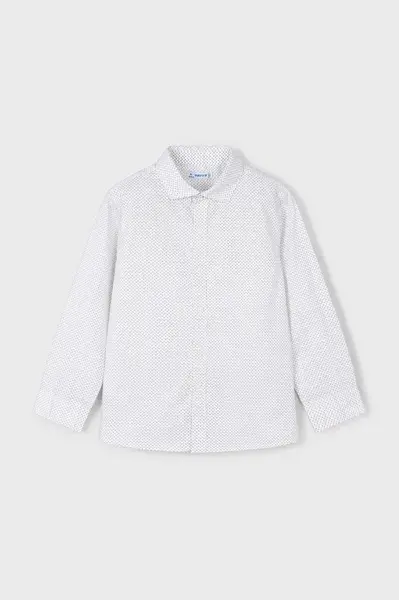 Košile Mayoral bílá barva, 4129