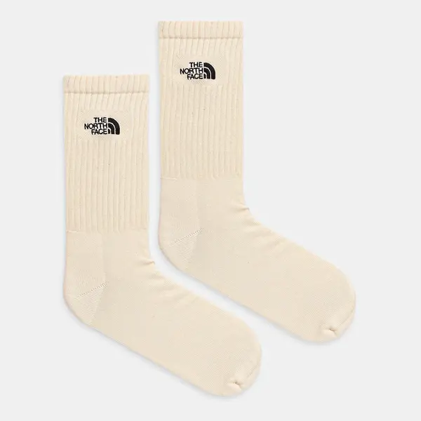 Ponožky The North Face 2-pack béžová barva, NF0A8EGPLE71