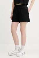 Kraťasy Converse dámské, černá barva, high waist, 10028417-A02