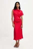 Šaty Answear.LAB červená barva, maxi