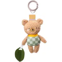 Taf Toys Activity Toy Brendon the Bear kontrastní závěsná hračka s kousátkem 1 ks