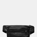 Ledvinka Armani Exchange černá barva, XM001639 AF17205