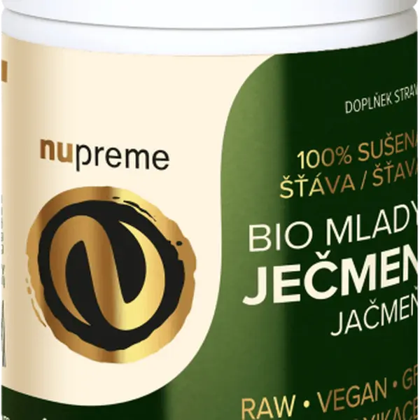 NUPREME BIO Mladý ječmen Premium 100 g