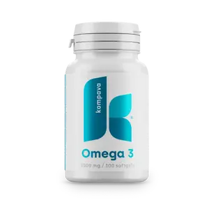 KOMPAVA Omega-3 mastné kyseliny 1000 mg 100 kapslí