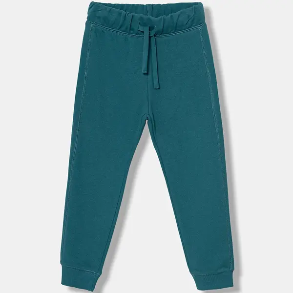 Dětské bavlněné tepláky United Colors of Benetton tyrkysová barva, 3J68CF058