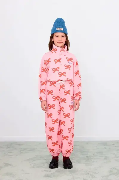 Dětské bavlněné tepláky Tinycottons WORMS SWEATPANT