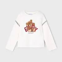 Bavlněné tričko s dlouhým rukávem Mayoral