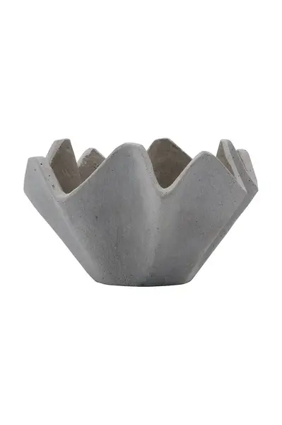 Dekorativní svícen House Doctor HDVaso 9,5 cm šedá barva