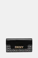 Peněženka Dkny dámská, černá barva, R52Q5M29