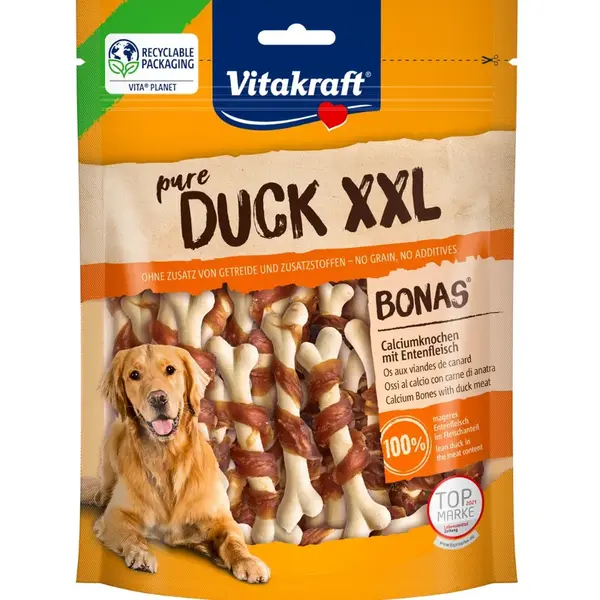 Vitakraft Duck XXL kachní kostičky 200 g
