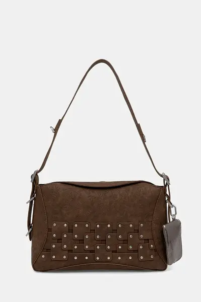 Kabelka Desigual NEW PATCH 2 CHOCO