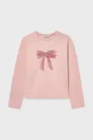 Dětské bavlněné tričko s dlouhým rukávem Mayoral