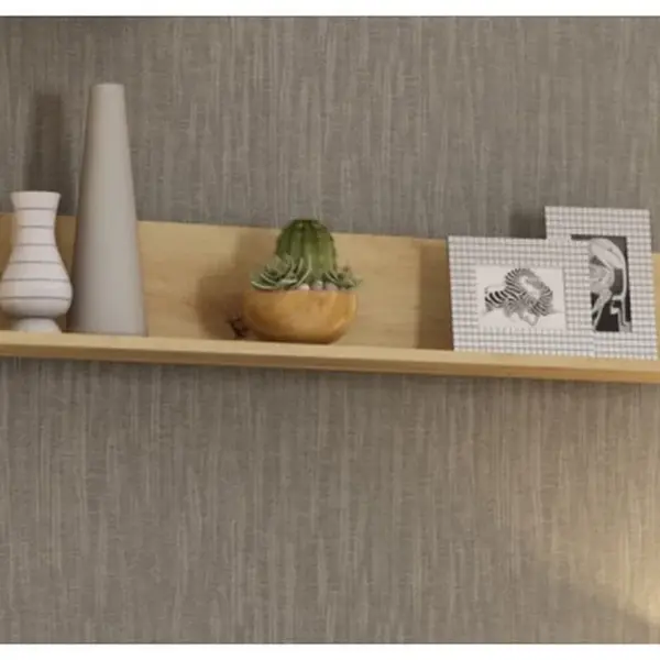 Nástěnná police Carlos, dub artisan, 120 cm