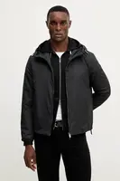 Bunda Emporio Armani černá barva, přechodná, 8N1BN4 1NHQZ