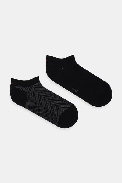 Ponožky Tommy Hilfiger 2-pack černá barva, 701236323