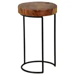 MID.YOU ODKLÁDACÍ STOLEK, sheesham, barvy sheesham