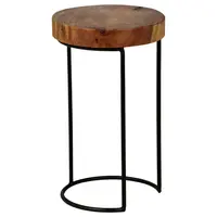 MID.YOU ODKLÁDACÍ STOLEK, sheesham, barvy sheesham