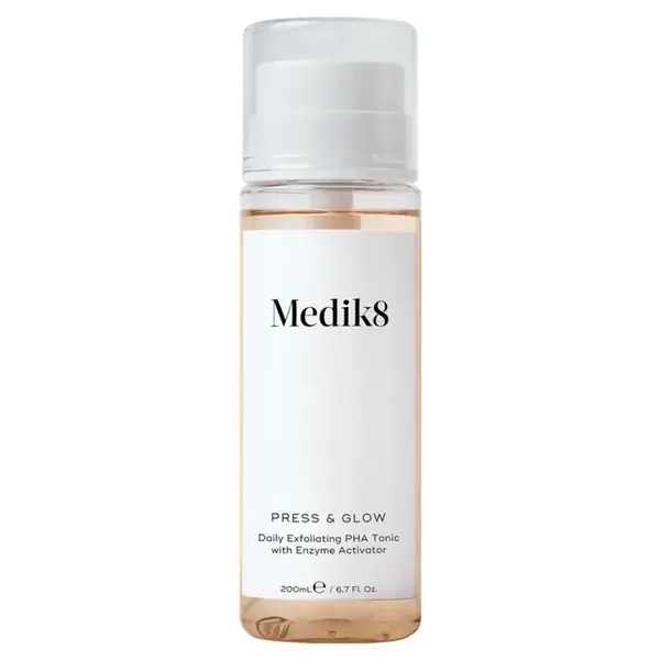 MEDIK8 Press & Glow Rozjasňující exfoliační tonikum 200 ml