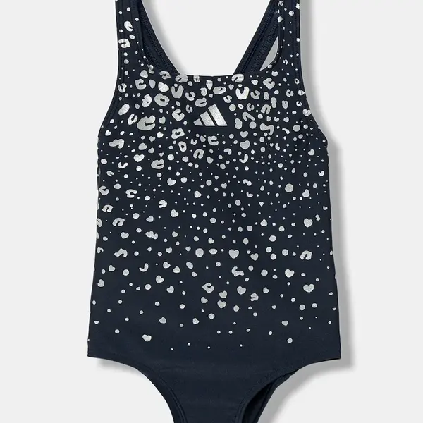 Jednodílné dětské plavky adidas Performance tmavomodrá barva, JM8230